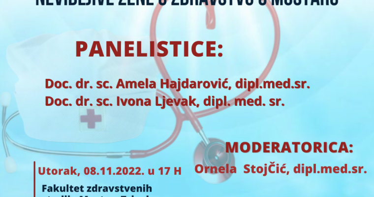 08.11.2022. panel diskusija o nevidljivim ženama u zdravstvu Mostara
