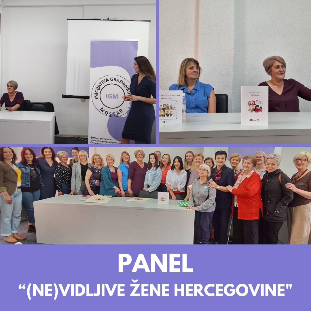 Panel (Ne)vidljive žene Hercegovine