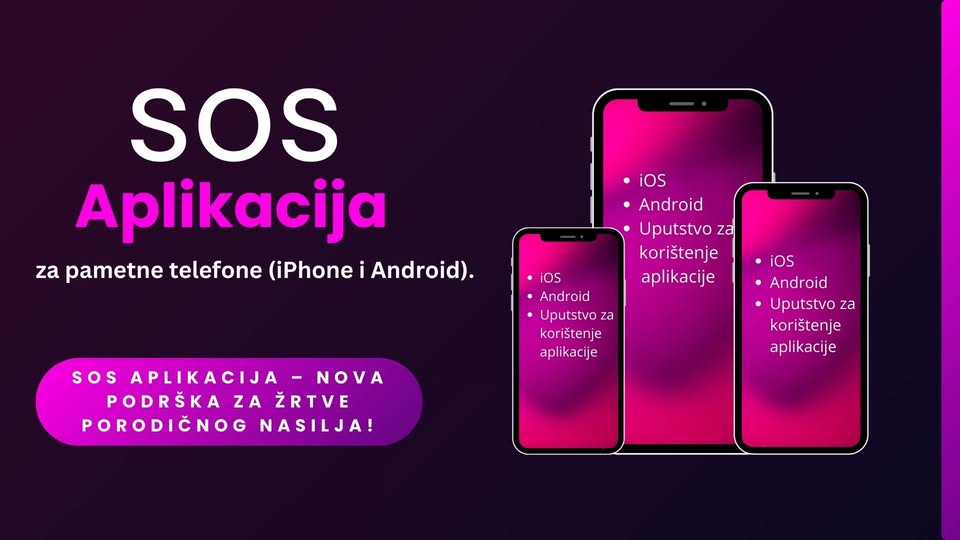 SOS aplikacija – Sigurna podrška za žrtve porodičnog nasilja!