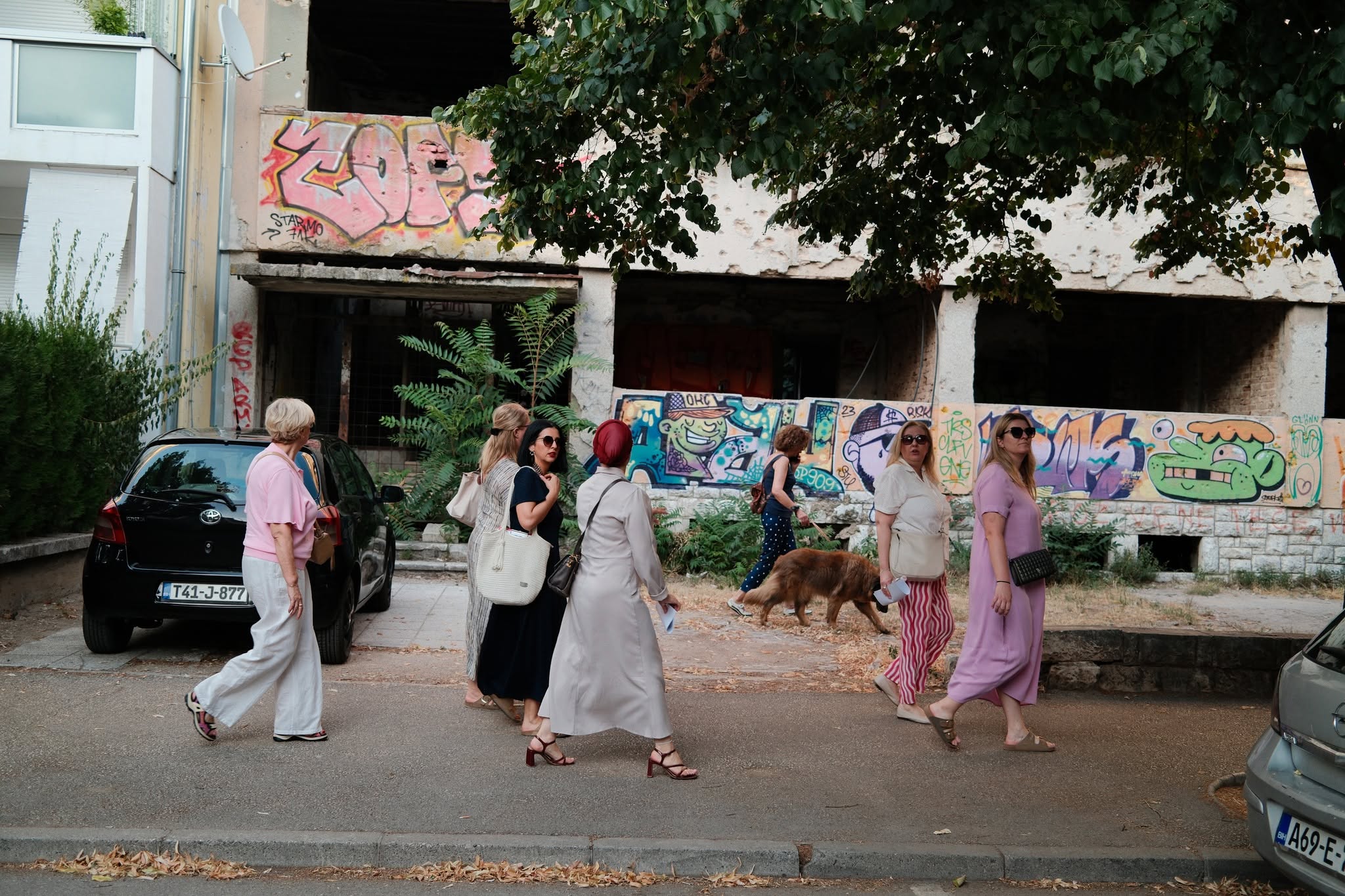 Mostar kroz perspektivu žena: sigurnosne šetnje u Ulici Alekse Šantića i Ulici kneza Mihajla Viševića Humskog (Liska ulica)